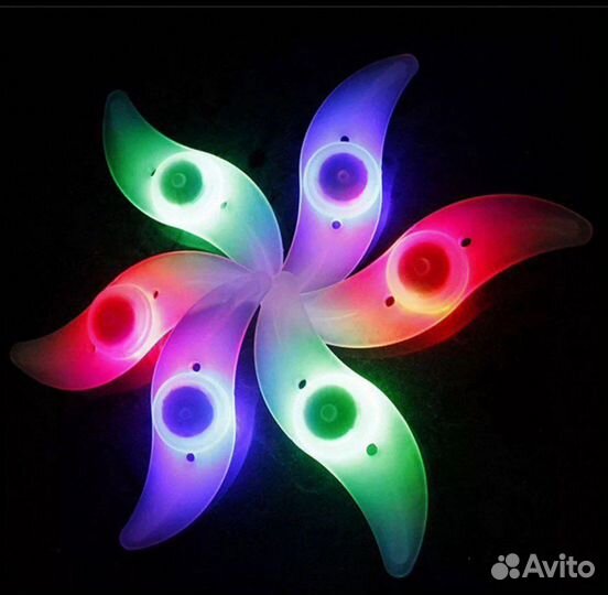 Водонепроницаемый фанарь на спицы велосипеда