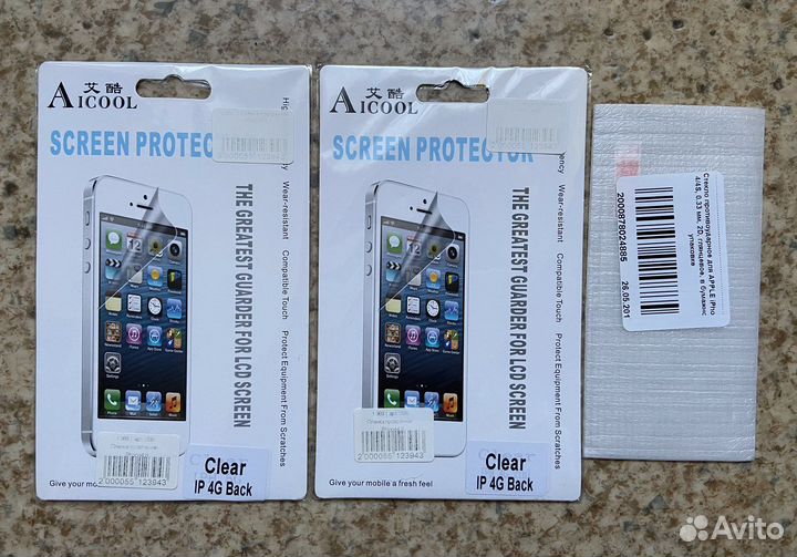 Защитная пленка на iPhone 4