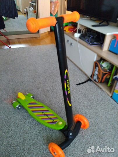 Новый Самокат Ракета с Подсветкой