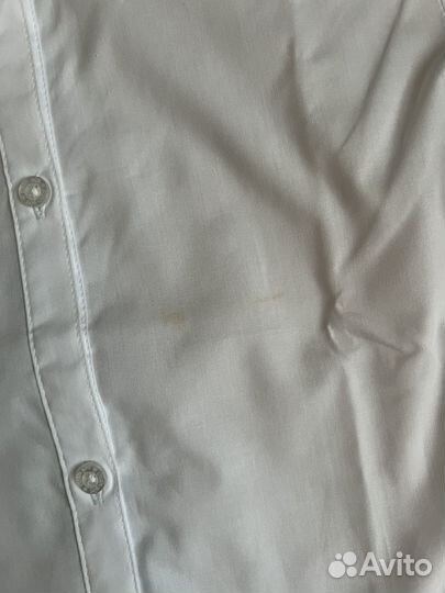 Рубашка блузка белая 146 ostin