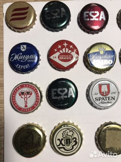 Крышки от бутылок кронен