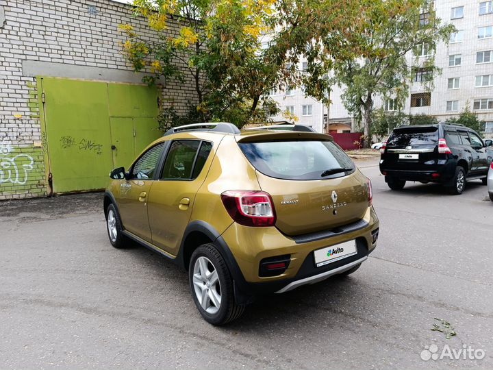 Renault Sandero Stepway 1.6 AT, 2017, 91 529 км