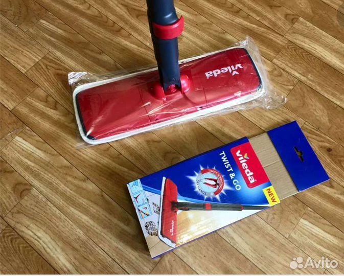 Швабра с отжимом Vileda Twist & Go