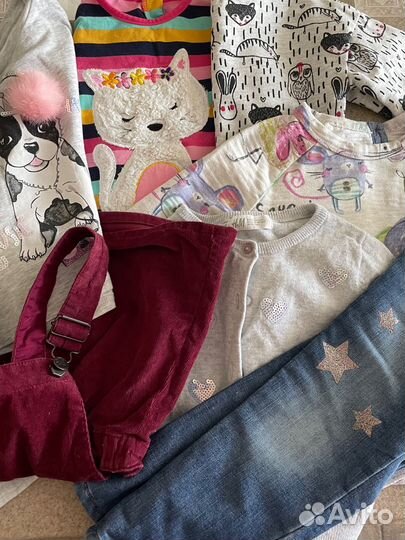 Комплект вещей на девочку