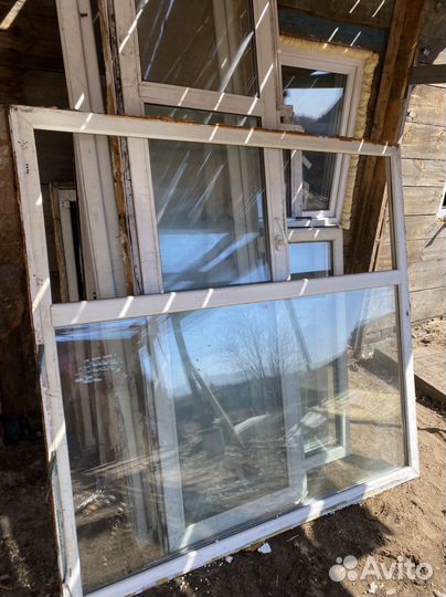 Окна пластиковые пвх бу