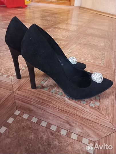 Туфли женские 36 размер натуральная замша новые