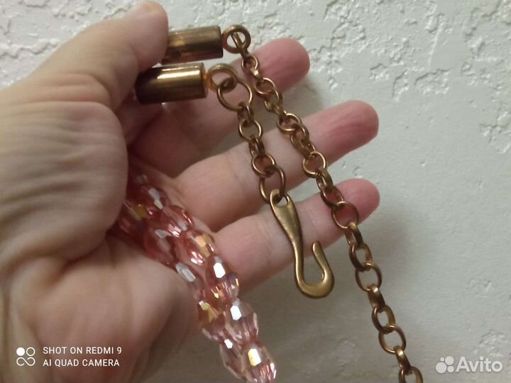 Бусины бижутерия, поясок