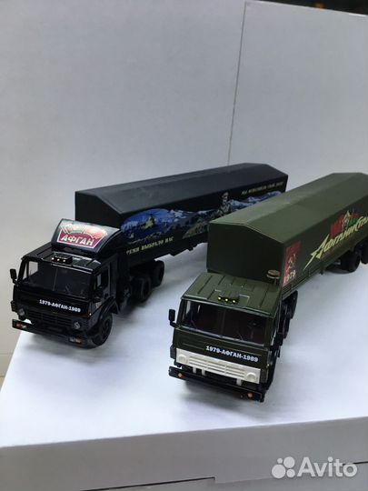 Модель грузовика 1:43 камаз 5410