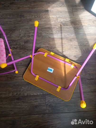 Столик со стульчиком для девочки