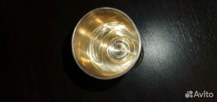 Рюмка кубачинское серебро