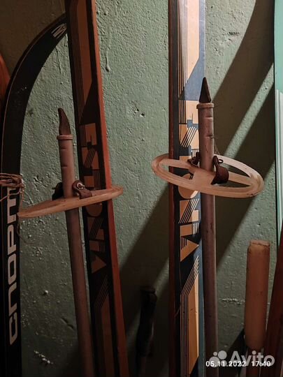 Лыжи беговые советские