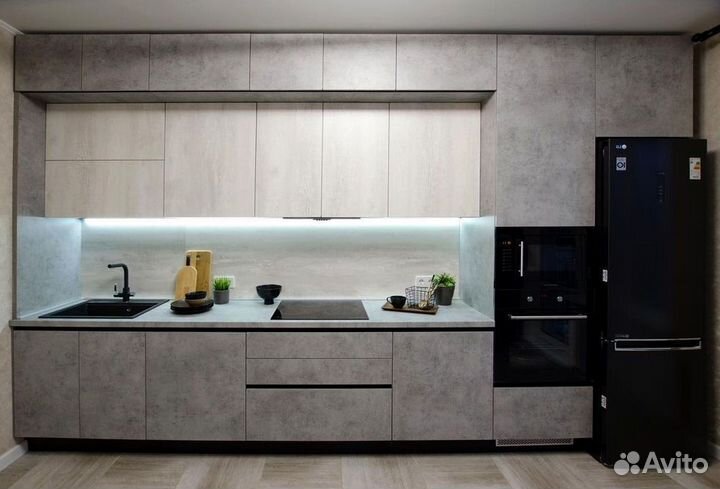 Кухонный гарнитур прямой на заказ