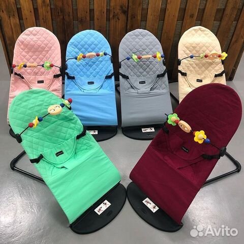 Шезлонг для новорожденных / качалка