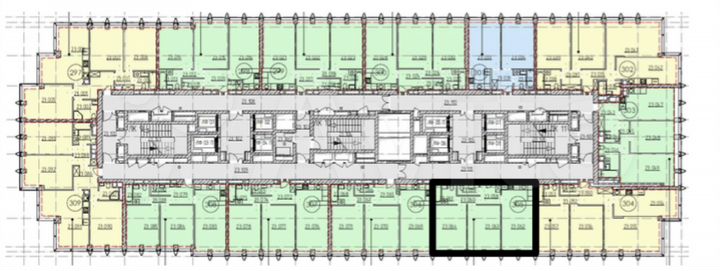 2-к. квартира, 65 м², 23/40 эт.