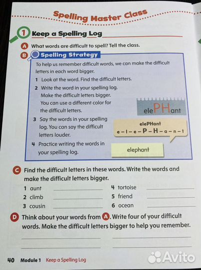 Oxford discover 1. Writing & spelling