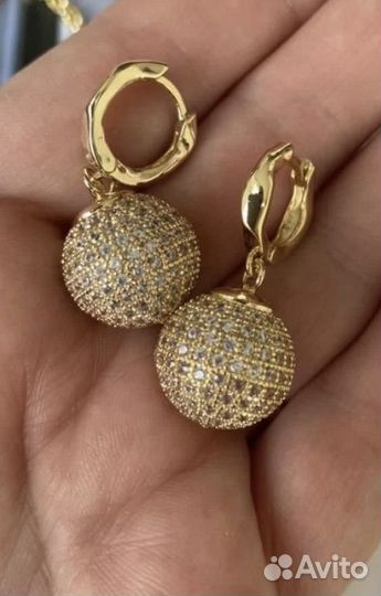 Серьги Италия CarloCorleone 18 k