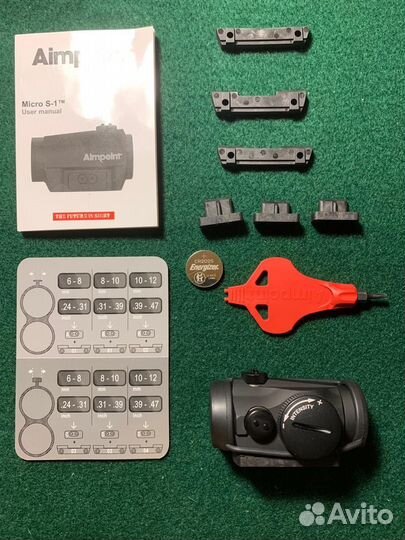 Коллиматорный прицел aimpoint micro S-1 (6 моа)