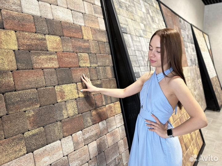 Тротуарная плитка вибропрессованная