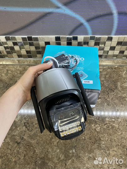 Wi-fi камера видеонаблюдения 8MP, 8-x зум