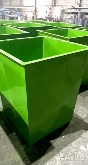 Мусорный контейнер 1.1 м3. Арт 17359