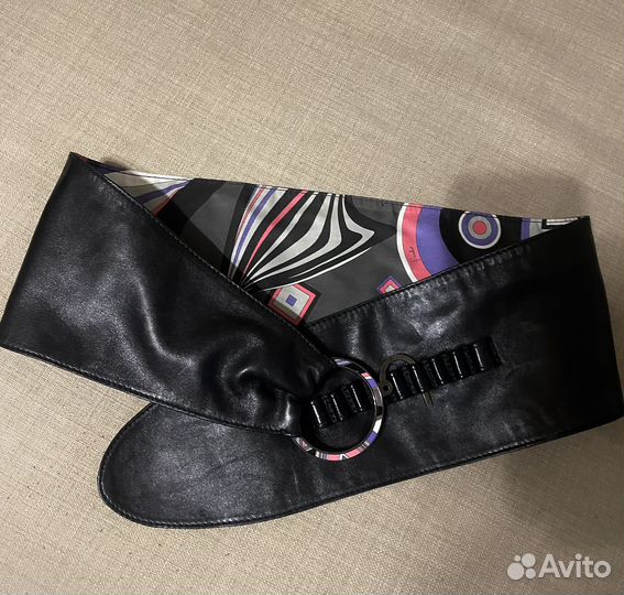 Ремень женский кожаный emilio pucci