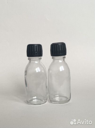 Бутылка стеклянная 100 мл