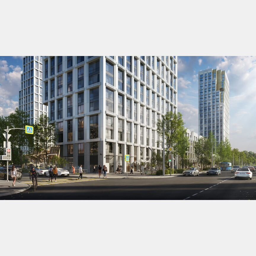 2-к. квартира, 41 м², 6/29 эт.