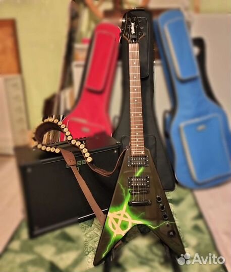 Электрогитара Washburn wv16gbg1 V Class + чехол