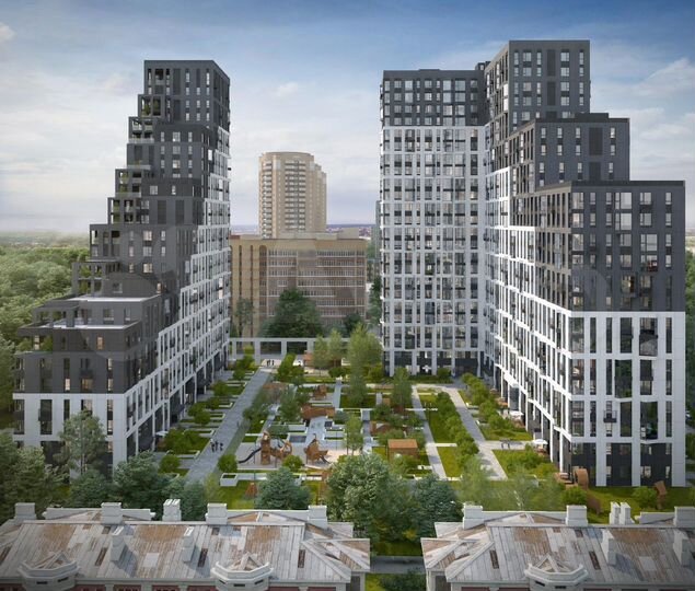 1-к. квартира, 45,7 м², 4/24 эт.