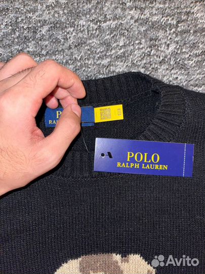 Polo ralph lauren свитер черный