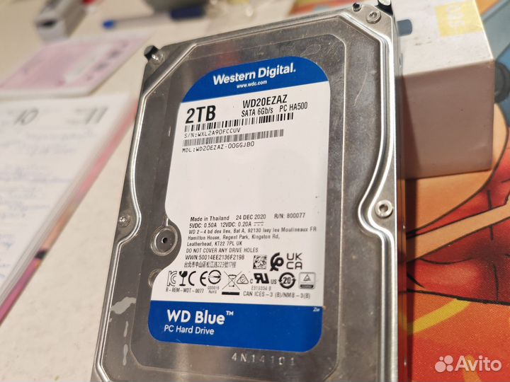 HDD 2Tb WD20ezaz