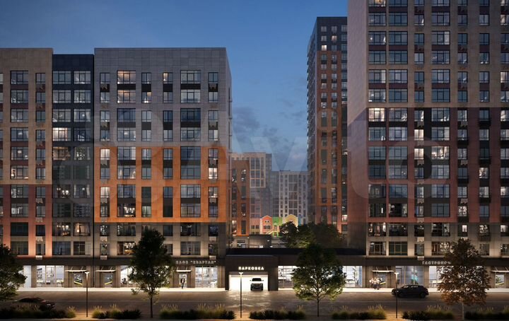 1-к. квартира, 37 м², 2/12 эт.