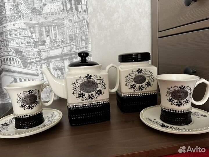 Керамический чайный набор