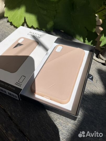 Чехол для iPhone X / Xs native union