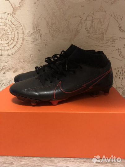 Бутсы nike mercurial superfly 7 fg/mg