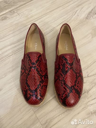 Красные змеиные эспадрильи Baldinini 37