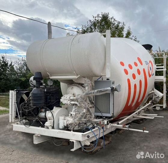 Установка миксера 6, 7 кубов