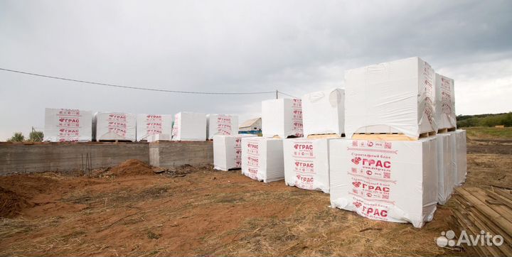 Газоблок Грас D300