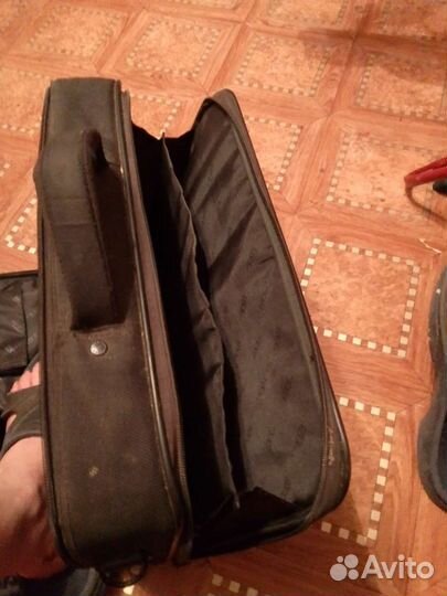 Мужской кожаный портфель бу