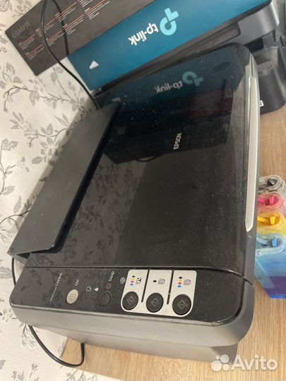 Мфу epson с снпч CX4300