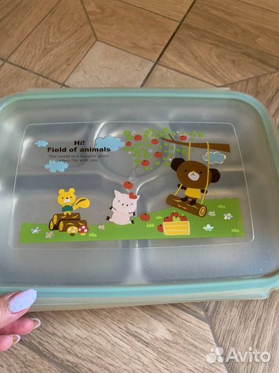 Контейнер металлический герметичный детский