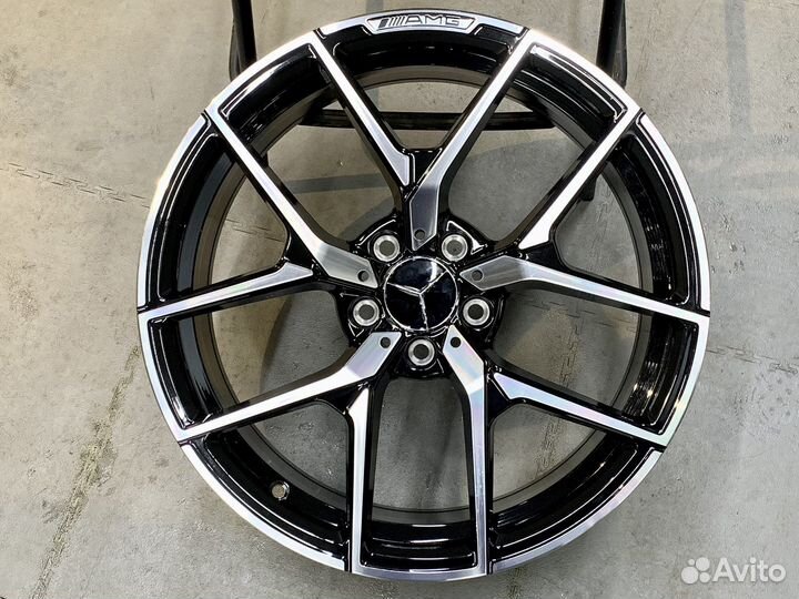 Диски Мерседес AMG r19 5/112 разно широкие