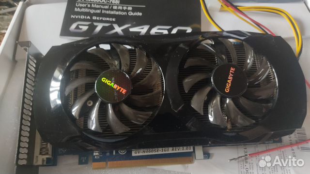 Видеокарта GTX 460SE купить в Санкт-Петербурге | Электроника | Авито
