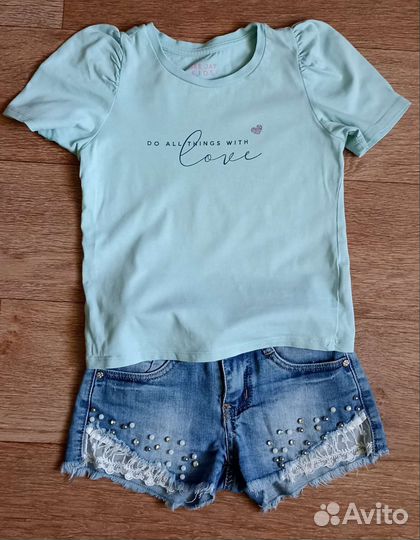 Детские вещи пакетом для девочек 116 122