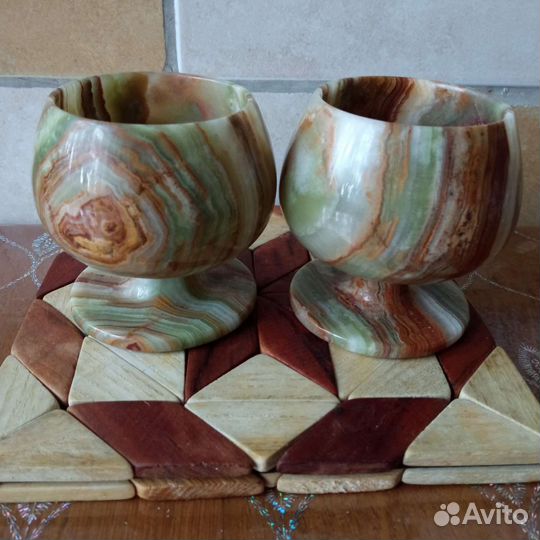 Бокалы из оникса