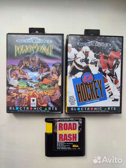 Оригинальные игры для Sega Mega Drive