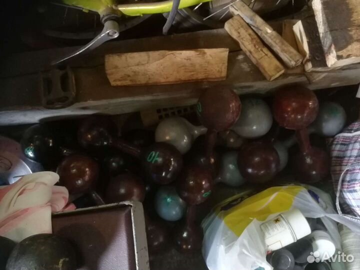 Гантели литые СССР