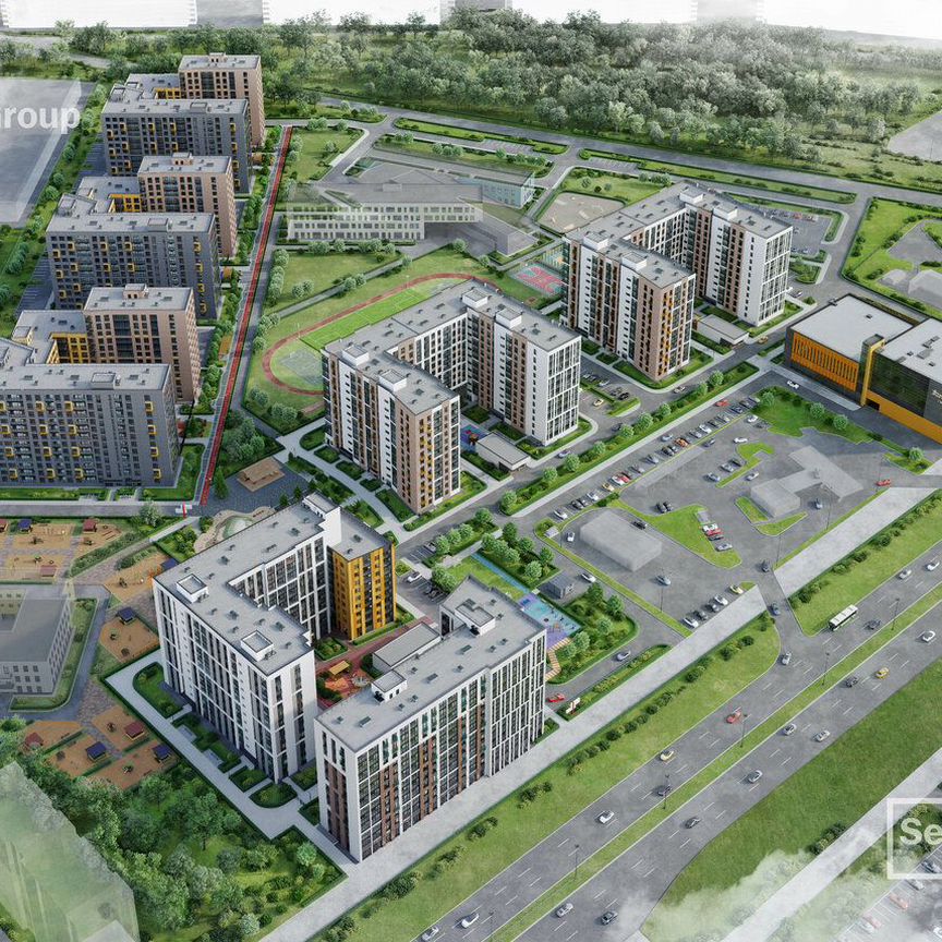 2-к. квартира, 76,5 м², 8/12 эт.