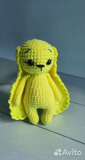 Мягкая игрушка заяц ручной работы