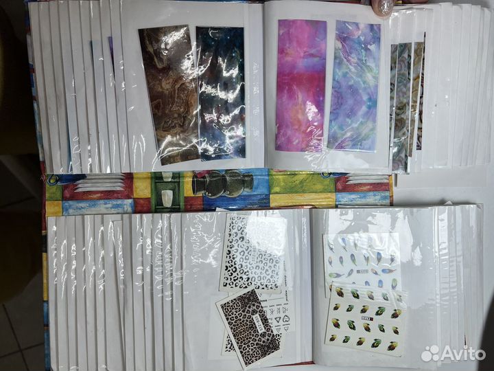 Альбом с наклейками и фальгой